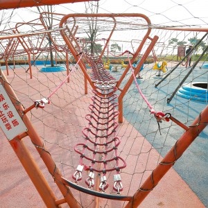 Outdoor Comercial Playground Rope Games for Children Climbing