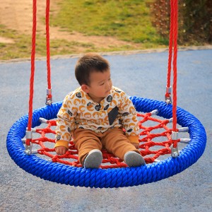 100cm Playground Kids Swing Seat Bird Nest Swing Playground Net Swing