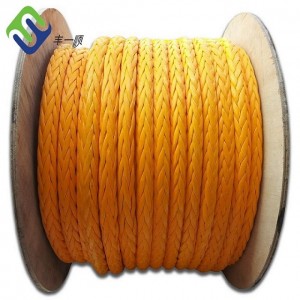 China 12 Strand UHMWPE Mooring Rope For Heavy Ship Industry With High Strength