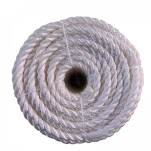 3 strand 8mm twist Polyester rope for general use
