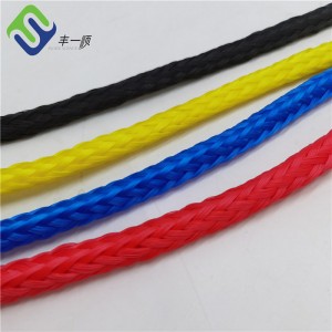 3/8″ Polyethylene/PP Hollow Braided Rope with Various Colors