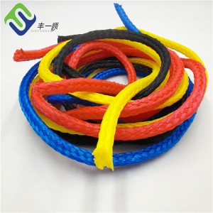 16 Strands Hollow Braided PE Rope 8mm