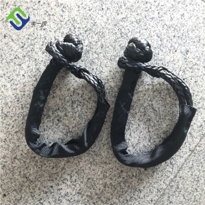Grey Color UHMWPE Soft Shackle 4×4 For Winch Rope and Towing Rope