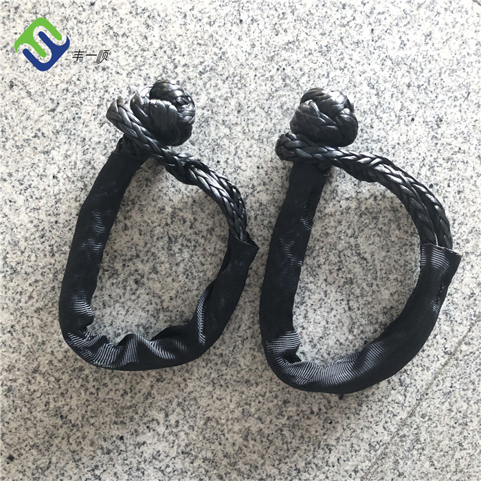 Wholesale Price China Package Sisal Rope - Grey Color UHMWPE Soft Shackle 4×4 For Winch Rope and Towing Rope  – Florescence
