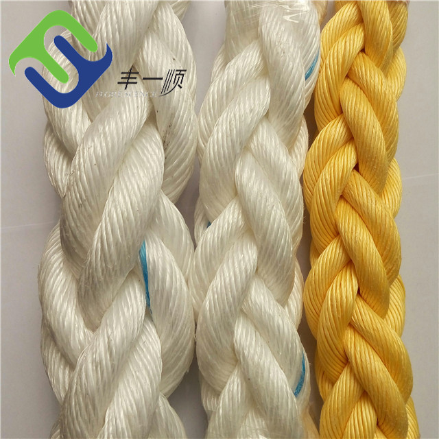 Factory Promotional 10mm Pp Packing Rope - 8 Strand PP Polypropylene Marine Mooring Rope  – Florescence