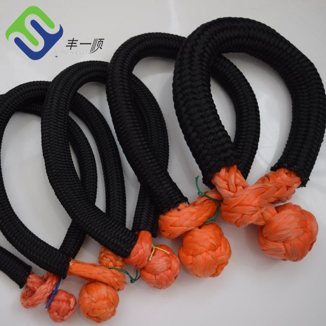 OEM Supply Customized Size Pp Rope - 25mm 12 Strand UHMWPE Soft Rope Shackle for Sale  – Florescence