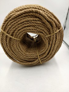 12mm jute rope 3 strand twisted sisal jute rope for sale