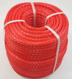 1/2 дюйма плетена синтетична мотузка 12 ниткових морських мотузок uhmwpe