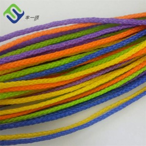8 strand 16 strand hollow braid PE rope para sa pangingisda