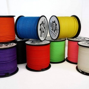 High Strength Spectra Fiber 12 Strands Braided Rope UHMWPE Cord 2mm