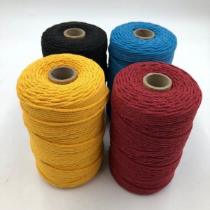 5mm natural white cotton rope for sale