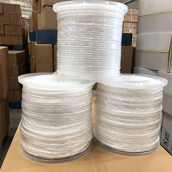 Fast delivery Aramid Rope For Ceramic Rollers - 8 Strands Hollow Braided Polypropylene PP Rope Made in Florescence – Florescence