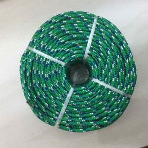 16 pramenné jednoduché pletené nylonové lano pro rybářské vláčení