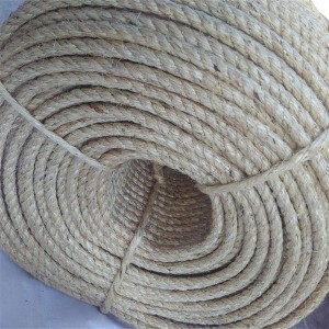 Cuerda de sisal natural de 3 hilos para jardinería