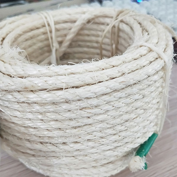One of Hottest for Pp Twine - 4 strand Sisal Rope for Cat Scratching Post – Florescence