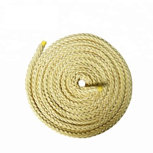 12-nitna pletena vrv iz kevlarja z ognjevarno odpornostjo