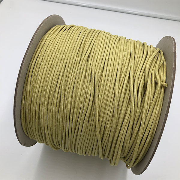 Cheapest Factory Pe 3 Strand Twist Rope - 16 Strands Braided Kevlar Aramid Round Rope – Florescence