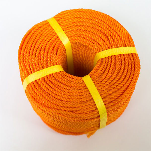Factory making 8mm Colored Packing Rope - Colored 3 Strands Polyethylene Rope – Florescence