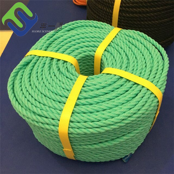 Polyamide Mooring Rope 3 Strand Twisted Nylon Cable for Anchor Dock Boat Ship Featured Image