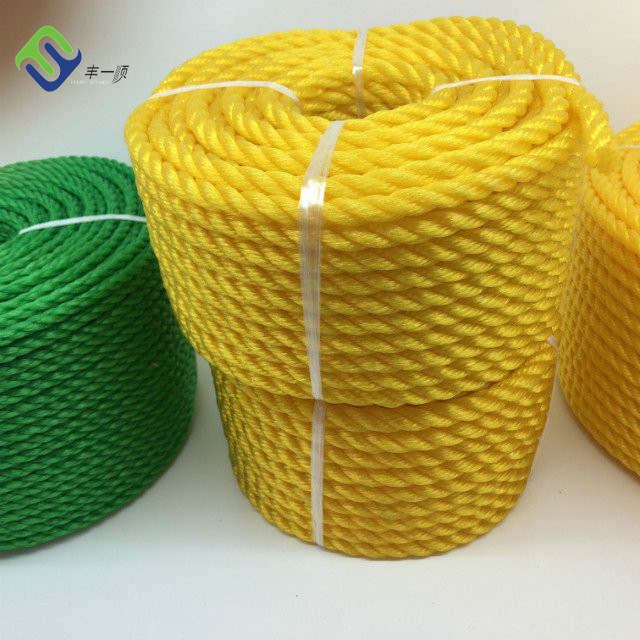 Excellent quality Outdoor Adventure Playground Equipment - Hot Sale 4 Strands Polyethylene Twisted Packing Rope Made in Florescence – Florescence