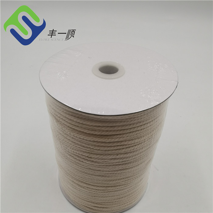 Factory supplied Twist Rope - 3MMX230M Pure Cotton Macrame Cord With Great Quality – Florescence