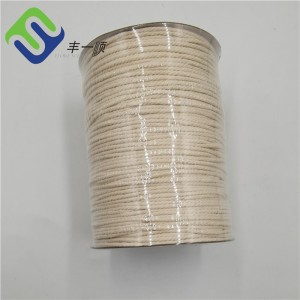 Florescence 5mmx100m 4 Strands Twisted Macrame Cotton Rope Cord Hot Sale