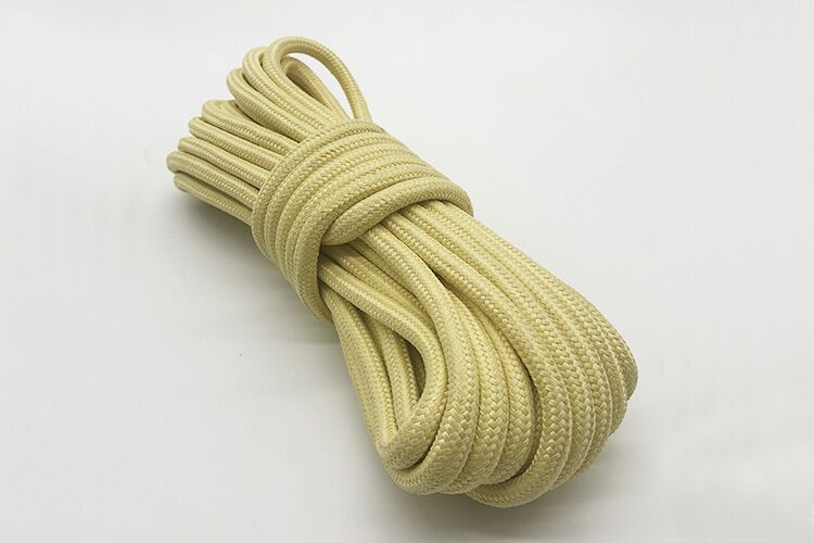 Free sample for 0.5mm Hemp Agriculture Rope Graden Hanging - High Temperature Fireproof 3mm Braided Aramid rope – Florescence