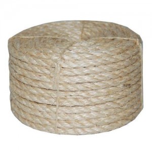 6mm Kaihanga Hainamana 3 Strand Twist Natural Sisal Rope Packaging Rope
