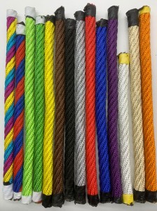 6×7 FC Polyester Combination Wire Rope For Playground Climbing Rope 16mm/18mm Hot Sale