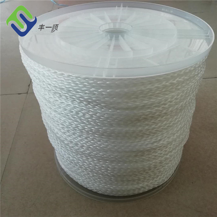 professional factory for Baler Twine For Sale - 8 Strands Hollow Braided Polyethylene Rope 1/4″x600ft Hot Sale – Florescence