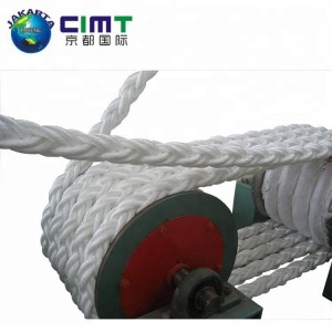 Factory supply 48mm 8 strand pp polypropylene rope for marine