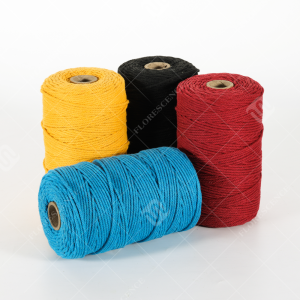 Macrame Decoration Colorful 3 Strand Or 4 Strand Cotton Rope 3mmx200m