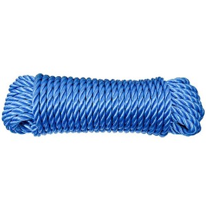 Polypropylene 4 Strands Twisted Rope With Customized Color and Size