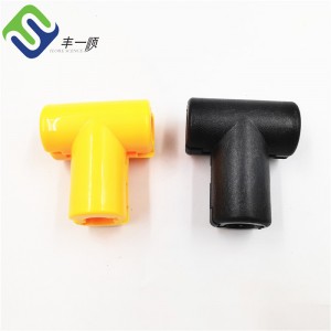 16mm Playground Combination Rope Plastic T Connector Joint