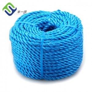 3 Strand Twisted 12mm White Color Nylon Rope For Marine Boat