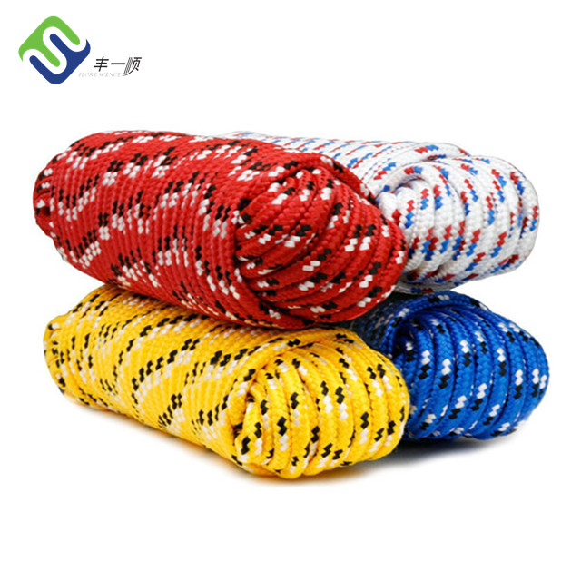 Reliable Supplier Boat Mooring Rope - 5mm Braided PP Nylon Polyester Packing Rope Cord  – Florescence