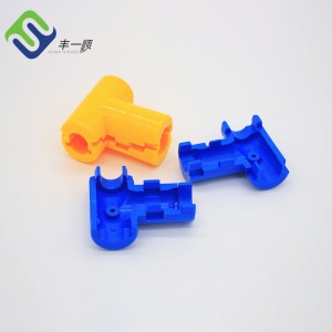 Hot Sale Fcatory Supply Plastic T Connector Para sa Playground Climbing Equipment