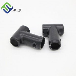 Hot Sale Fcatory Supply Plastic T Connector For Playground Climbing Equipment