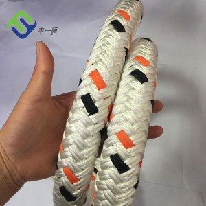 Double Braided Polyester Covered UHMWPE Rope UHMWPE Core Rope