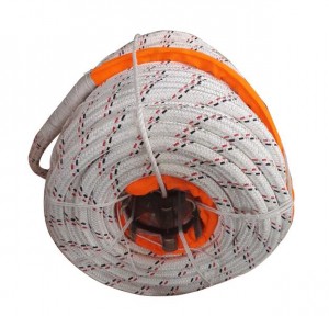 UHMWPE Core With Polyester Cover Rope Double Braided UHMWPE Mooring Rope Tug Towing Rope
