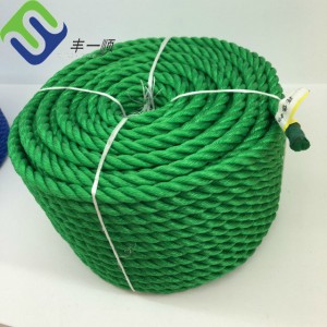 3 strand PP Polypropylene danline rope marine rope