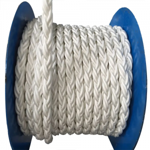 Cuerda de línea de amarre/remolque de poliéster de 64 mm x 220 m con certificado de molino