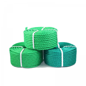 Colorful 3 Strand/ 4 Strand PE Twisted Fishing Rope With High UV Resistance