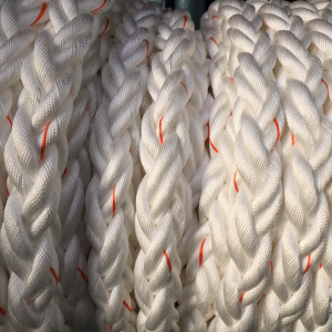 64 mm x 220 m Polyesterové lano pro námořní kotvení/vlečné lano s mlýnem Cert