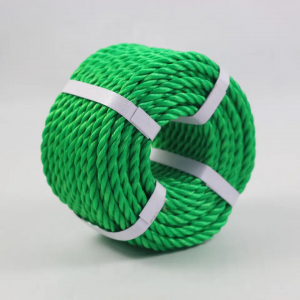 Modrá/zelená barva PE polyetylenové rybářské lano 4mm/6mm/8mm s vysokou kvalitou