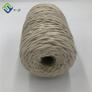 3mmx100m Macrame Cotton Twisted Decorative Rope Hot Sale For Amazon Store