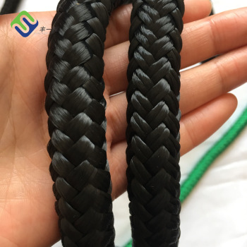 New Delivery for Braid Kevlar Rope - Wholesale Hot Sale Colorful 8mm double braided polyester rope  – Florescence