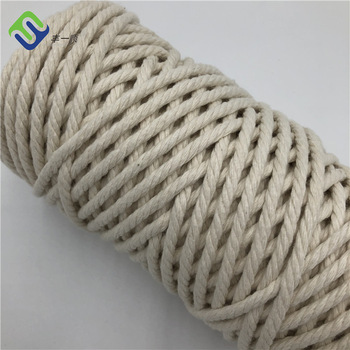 Factory For Safety Line Rope - 3mmx100m Macrame Cotton Twisted Decorative Rope Hot Sale For Amazon Store  – Florescence