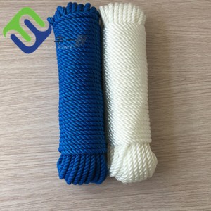 3 strand 8mm twist Polyester rope for general use
