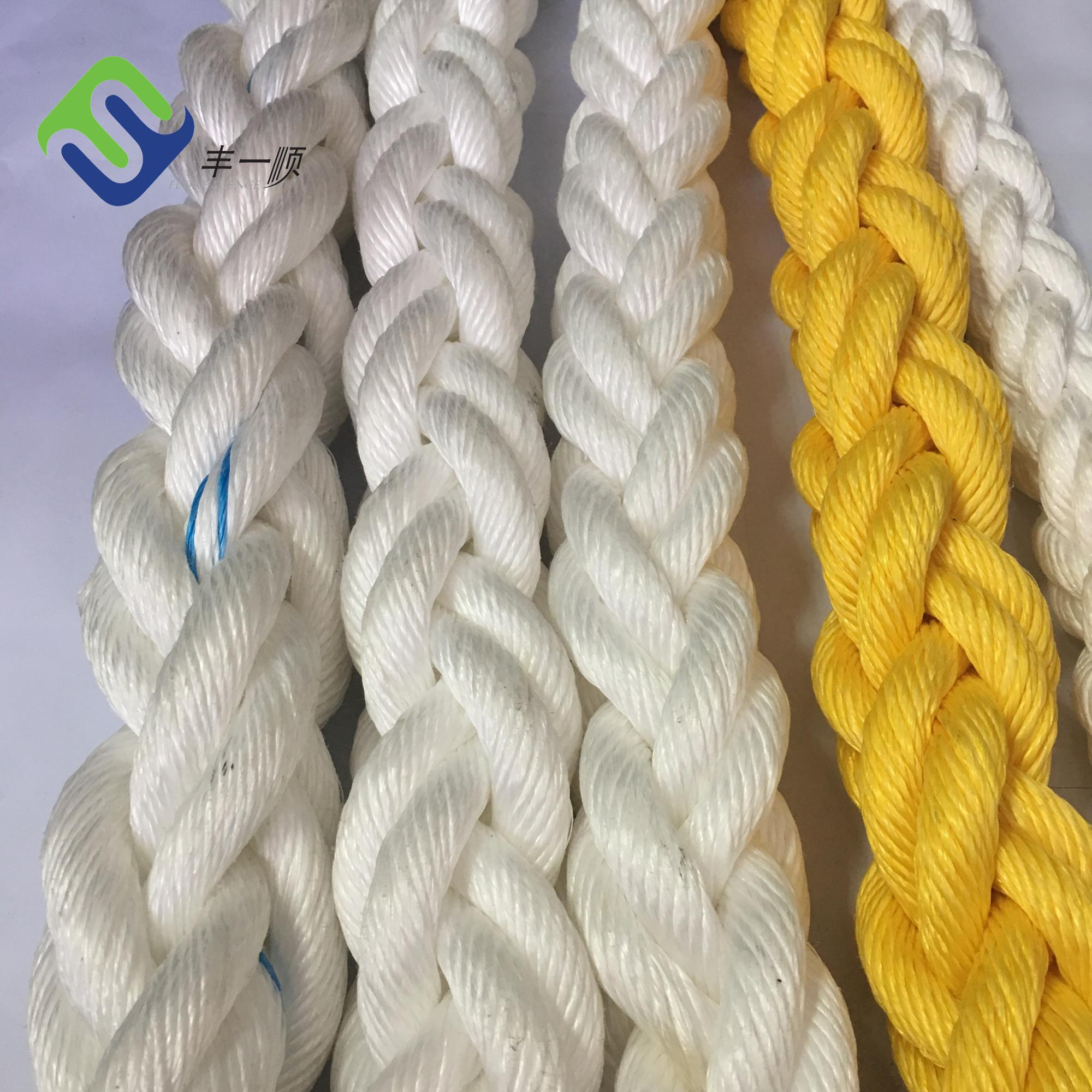Super Lowest Price Strand Aramid Fiber Rope - 8 Strand PP Polypropylene Mooring Rope for Sale  – Florescence